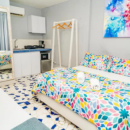 Mini Departamento A Una Cuadra De La Playa Y De La Bahia De Bocagrande Cartagena Exterior photo